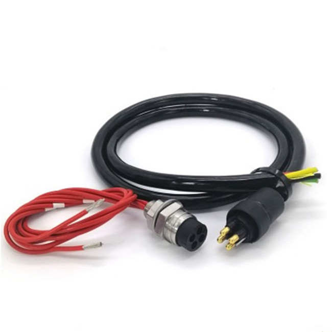 高電流2ピン4ピン水中コネクタ